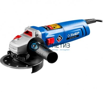 УШМ ЗУБР 125 мм, 1000 Вт, серия Профессионал -  магазин крепежа «ТАТМЕТИЗ»