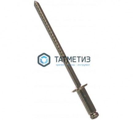 Заклепка 3,2 х 6 вытяжная нерж А2/А2 DIN 7337 | «ТАТМЕТИЗ» Заклепка 3,2 х 6 вытяжная нерж А2/А2 DIN 7337 - магазин крепежа «ТАТМЕТИЗ»