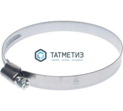 Хомут винтовой Ф80-100/ нерж А2 -  магазин крепежа «ТАТМЕТИЗ»