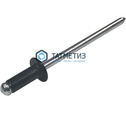 Заклепки ZK ал/ст 4,0x10 RAL 7024 (1000 шт/уп) | «ТАТМЕТИЗ» Заклепки ZK ал/ст 4,0x10 RAL 7024 (1000 шт/уп) - магазин крепежа «ТАТМЕТИЗ»