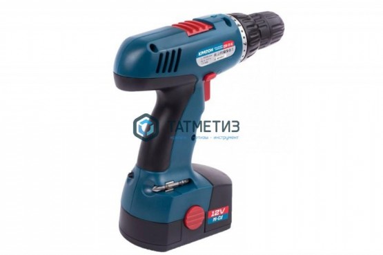 Дрель-шуруповерт аккумуляторная Кратон CDH-12-KL -  магазин крепежа «ТАТМЕТИЗ»