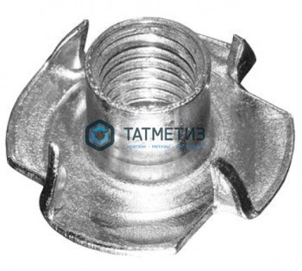 Гайка врезная DIN 1624 М 6/9 (4000 шт/уп) КК | «ТАТМЕТИЗ» Гайка врезная DIN 1624 М 6/9 (4000 шт/уп) КК - магазин крепежа «ТАТМЕТИЗ»
