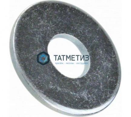 Шайба усил DIN 9021, оц  М8  (уп 25кг / 3800 шт) -  магазин крепежа «ТАТМЕТИЗ»