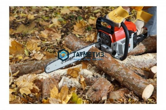 Пила цепная бензиновая, ЗУБР, хромир. цилиндр, праймер, 54,6 см3 (2,1 кВт), шина 45 см, 11500 об/мин -  магазин крепежа «ТАТМЕТИЗ»