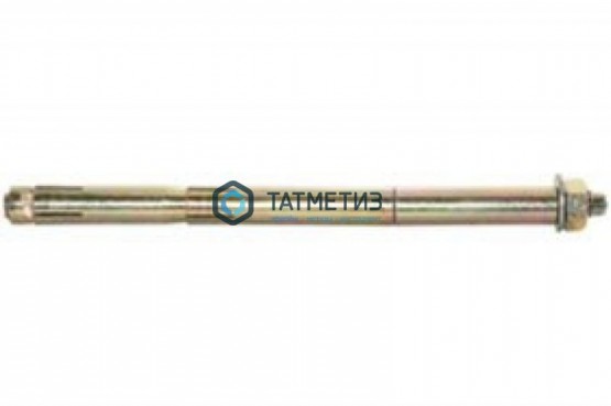 Анкер с гайкой 2-распорный HND 12х330 (30 шт/уп) КК | «ТАТМЕТИЗ» Анкер с гайкой 2-распорный HND 12х330 (30 шт/уп) КК - магазин крепежа «ТАТМЕТИЗ»