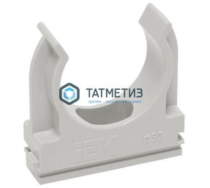 Держатель с защелкой CF32 черн. ИЭК CTA10D-CF32-K02-050 -  магазин крепежа «ТАТМЕТИЗ»