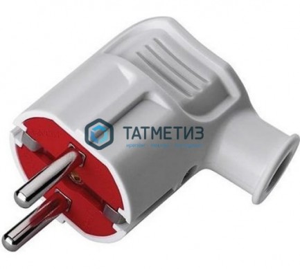 Эл.вилка штепс.угловая с с з 10А -  магазин крепежа «ТАТМЕТИЗ»