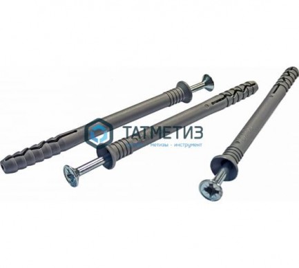 Дюбель-гвоздь 8х100 потай (100 шт/уп) DAXMER | «ТАТМЕТИЗ» Дюбель-гвоздь 8х100 потай (100 шт/уп) DAXMER - магазин крепежа «ТАТМЕТИЗ»