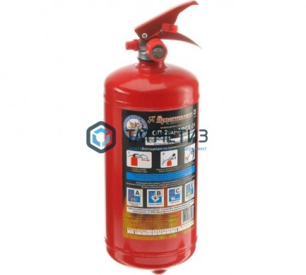 Огнетушитель порошковый ОП-2 (з) АВСЕ-Ярпожинвест -  магазин крепежа «ТАТМЕТИЗ»