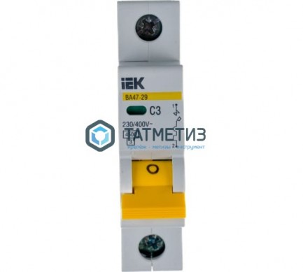 Выключатель авт. мод. 1п 3А IEK -  магазин крепежа «ТАТМЕТИЗ»