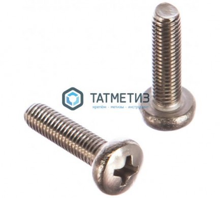 Винт п/ц DIN 7985 оц 6х 25 (уп 25кг / 3800 шт)* | «ТАТМЕТИЗ» Винт п/ц DIN 7985 оц 6х 25 (уп 25кг / 3800 шт)* - магазин крепежа «ТАТМЕТИЗ»