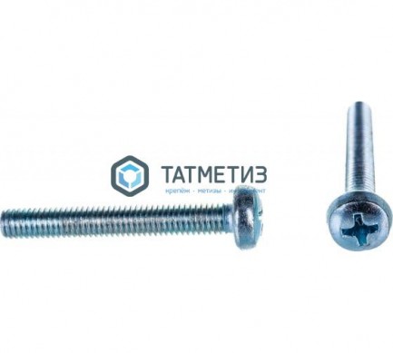 Винт п/ц DIN 7985 оц 4х50 (3000 шт/уп) КК | «ТАТМЕТИЗ» Винт п/ц DIN 7985 оц 4х50 (3000 шт/уп) КК - магазин крепежа «ТАТМЕТИЗ»