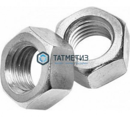 Гайка DIN 934, оцинк М24  (уп 20 кг / 176 шт)** ISO 4032 ММК -  магазин крепежа «ТАТМЕТИЗ»