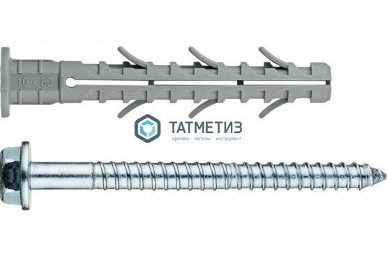 Дюбель фасадный TSX-PRO 10х 80 (700 50шт) | «ТАТМЕТИЗ» Дюбель фасадный TSX-PRO 10х 80 (700 50шт) - магазин крепежа «ТАТМЕТИЗ»