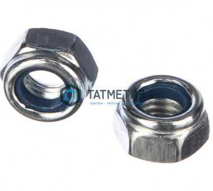 Гайка самоконтр DIN 985, оц М12 (уп 25 кг / 1605 шт)* | «ТАТМЕТИЗ» Гайка самоконтр DIN 985, оц М12 (уп 25 кг / 1605 шт)* - магазин крепежа «ТАТМЕТИЗ»