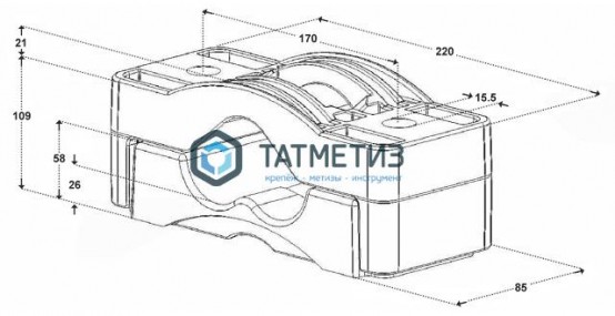 Хомуты для крепления «треугольником» Dutchclamp Triple 51-69 | «ТАТМЕТИЗ» Хомуты для крепления «треугольником» Dutchclamp Triple 51-69 - магазин крепежа «ТАТМЕТИЗ»