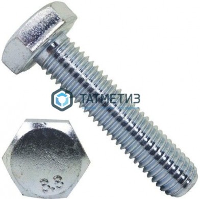 Болт М 6 х 30 DIN 933 / ГОСТ 7798-70 оц. (уп 20 кг / 2520 шт)* МММз | «ТАТМЕТИЗ» Болт М 6 х 30 DIN 933 / ГОСТ 7798-70 оц. (уп 20 кг / 2520 шт)* МММз - магазин крепежа «ТАТМЕТИЗ»