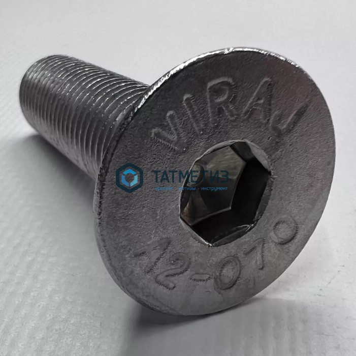 Винт DIN 7991 А2 М16 х 60 с потай головкой и внутр.шестигранником Винт DIN 7991 А2 М16 х 60 с потай головкой и внутр.шестигранником